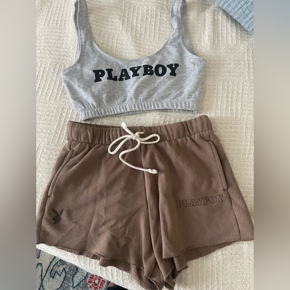 Playboy gym outfit, size XS, excellent condition